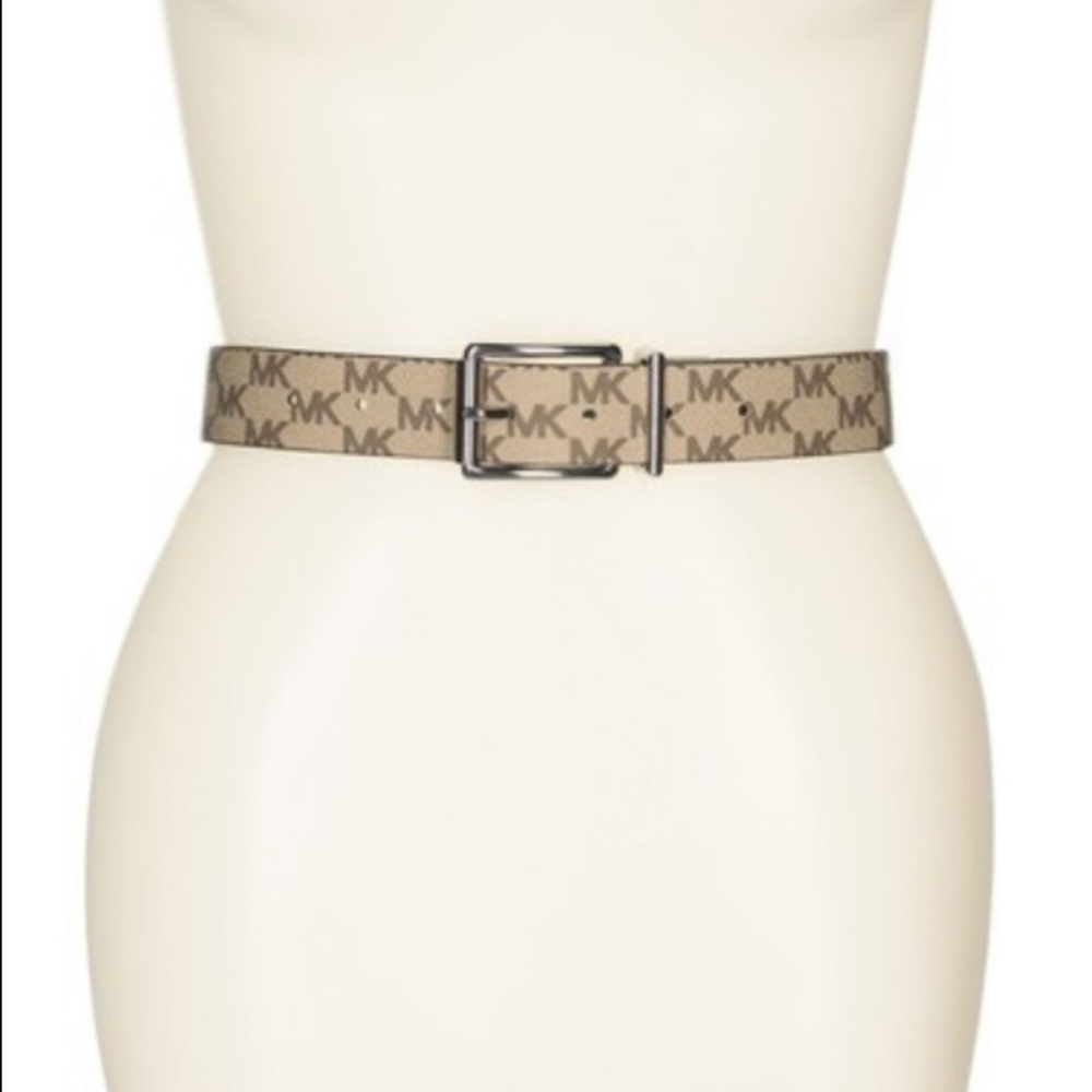 Michael Kors Monogram Reversible Belt